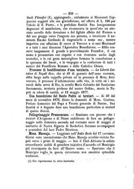 Annali francescani periodico religioso dedicato agli iscritti del Terz'ordine