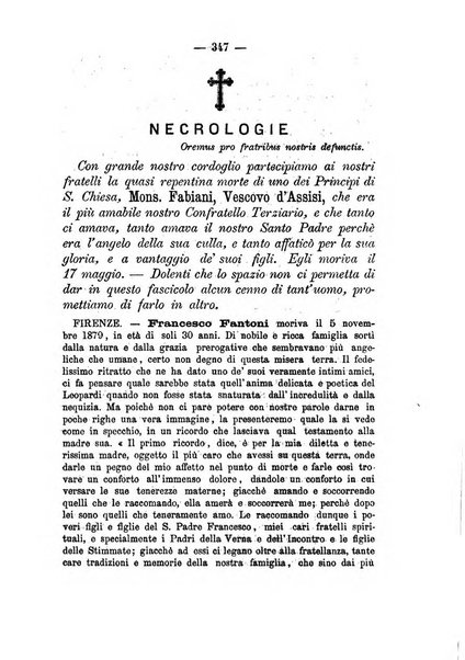 Annali francescani periodico religioso dedicato agli iscritti del Terz'ordine