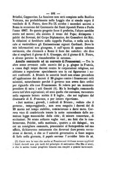 Annali francescani periodico religioso dedicato agli iscritti del Terz'ordine