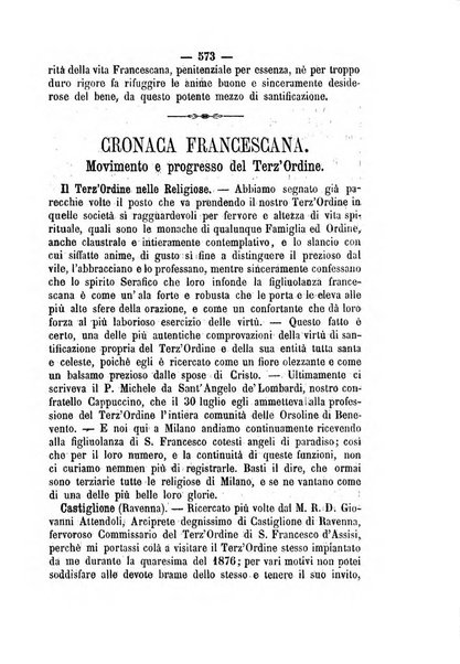 Annali francescani periodico religioso dedicato agli iscritti del Terz'ordine