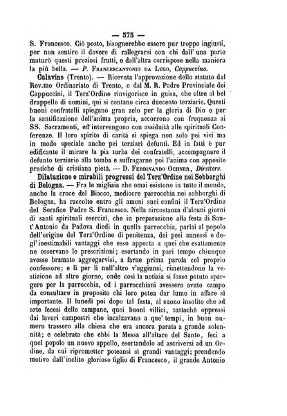 Annali francescani periodico religioso dedicato agli iscritti del Terz'ordine