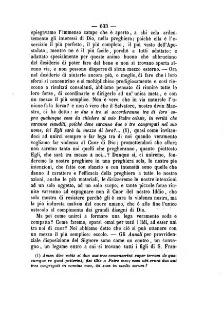 Annali francescani periodico religioso dedicato agli iscritti del Terz'ordine