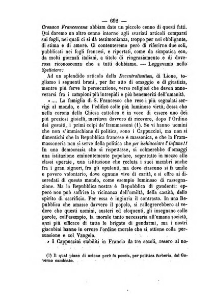 Annali francescani periodico religioso dedicato agli iscritti del Terz'ordine