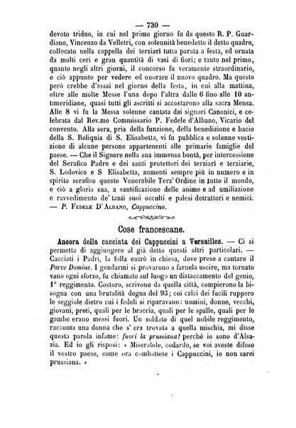 Annali francescani periodico religioso dedicato agli iscritti del Terz'ordine