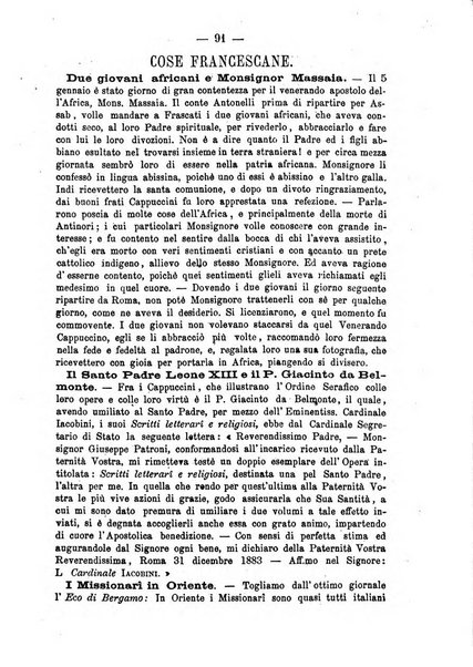 Annali francescani periodico religioso dedicato agli iscritti del Terz'ordine