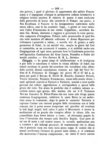 Annali francescani periodico religioso dedicato agli iscritti del Terz'ordine