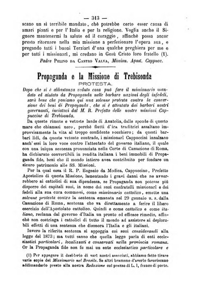 Annali francescani periodico religioso dedicato agli iscritti del Terz'ordine