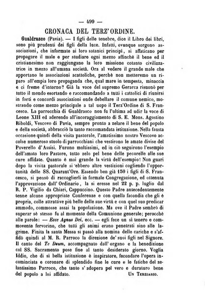 Annali francescani periodico religioso dedicato agli iscritti del Terz'ordine