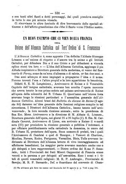 Annali francescani periodico religioso dedicato agli iscritti del Terz'ordine