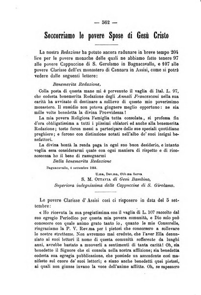 Annali francescani periodico religioso dedicato agli iscritti del Terz'ordine