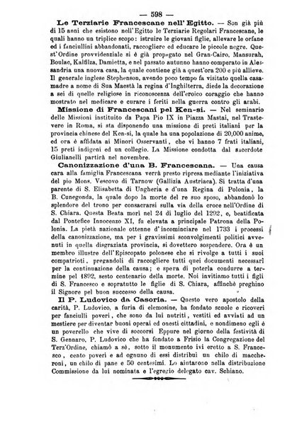 Annali francescani periodico religioso dedicato agli iscritti del Terz'ordine