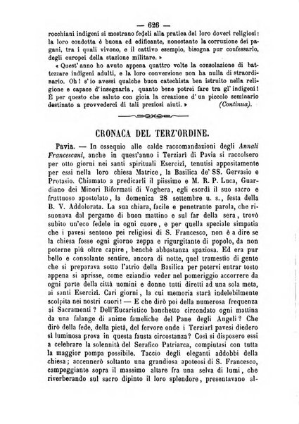 Annali francescani periodico religioso dedicato agli iscritti del Terz'ordine