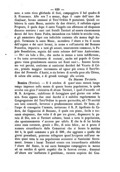 Annali francescani periodico religioso dedicato agli iscritti del Terz'ordine