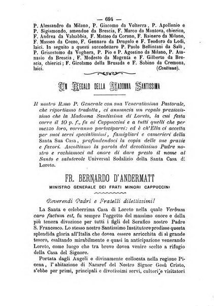 Annali francescani periodico religioso dedicato agli iscritti del Terz'ordine