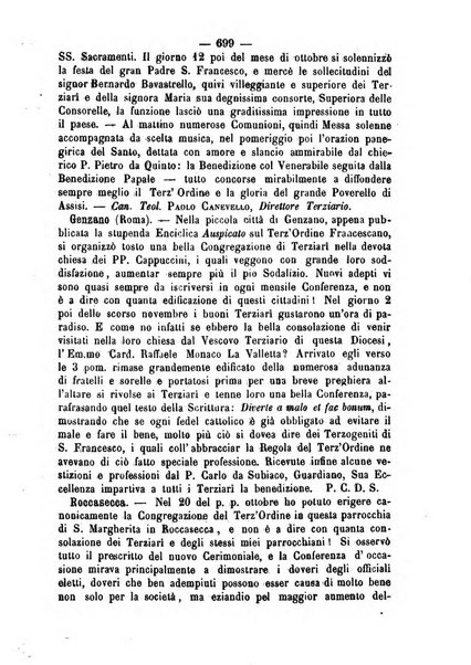 Annali francescani periodico religioso dedicato agli iscritti del Terz'ordine