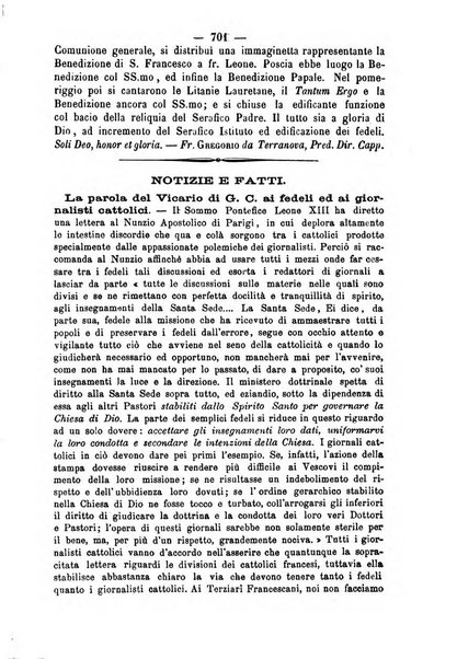 Annali francescani periodico religioso dedicato agli iscritti del Terz'ordine