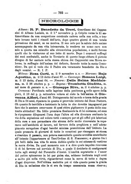 Annali francescani periodico religioso dedicato agli iscritti del Terz'ordine