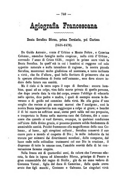 Annali francescani periodico religioso dedicato agli iscritti del Terz'ordine