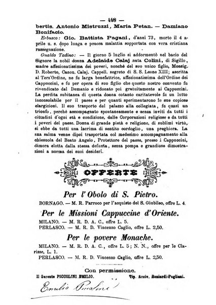 Annali francescani periodico religioso dedicato agli iscritti del Terz'ordine