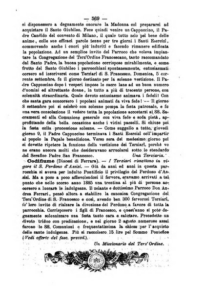 Annali francescani periodico religioso dedicato agli iscritti del Terz'ordine