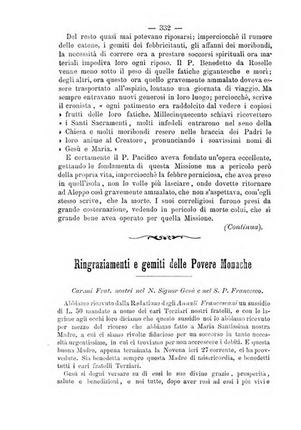 Annali francescani periodico religioso dedicato agli iscritti del Terz'ordine