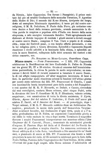 Annali francescani periodico religioso dedicato agli iscritti del Terz'ordine