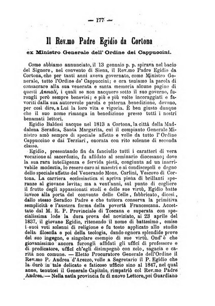 Annali francescani periodico religioso dedicato agli iscritti del Terz'ordine