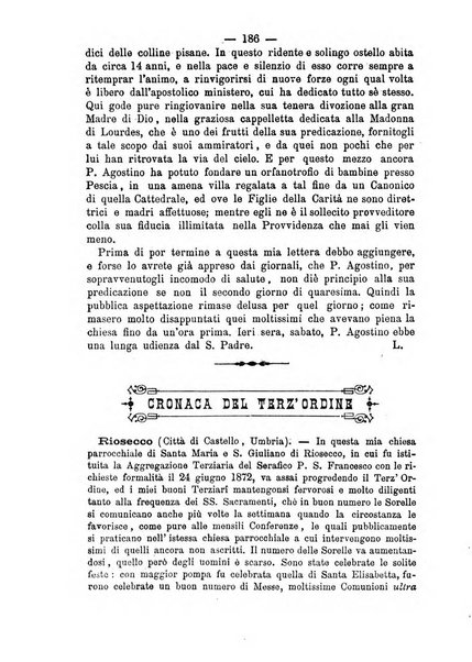 Annali francescani periodico religioso dedicato agli iscritti del Terz'ordine