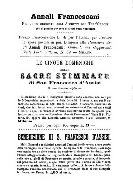 Annali francescani periodico religioso dedicato agli iscritti del Terz'ordine