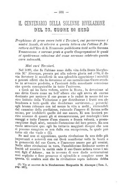 Annali francescani periodico religioso dedicato agli iscritti del Terz'ordine