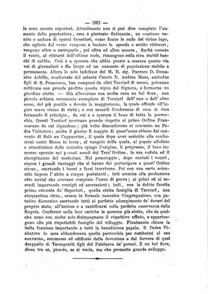 Annali francescani periodico religioso dedicato agli iscritti del Terz'ordine