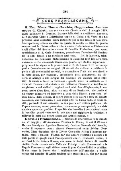 Annali francescani periodico religioso dedicato agli iscritti del Terz'ordine