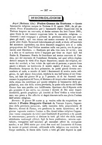 Annali francescani periodico religioso dedicato agli iscritti del Terz'ordine