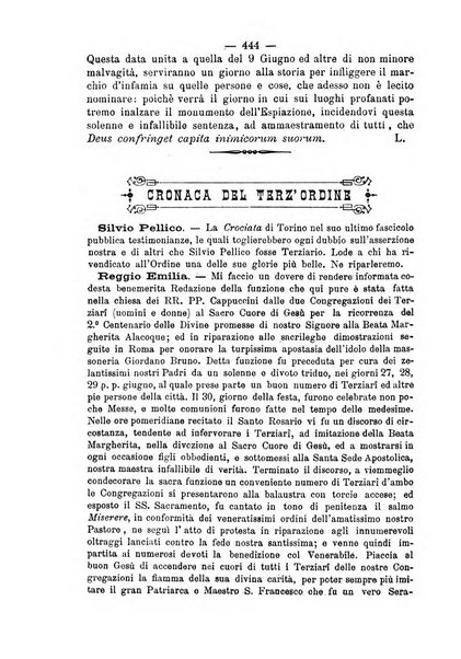 Annali francescani periodico religioso dedicato agli iscritti del Terz'ordine