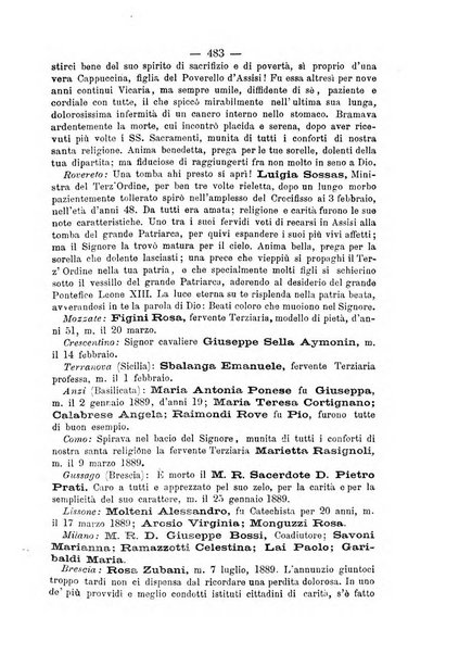 Annali francescani periodico religioso dedicato agli iscritti del Terz'ordine