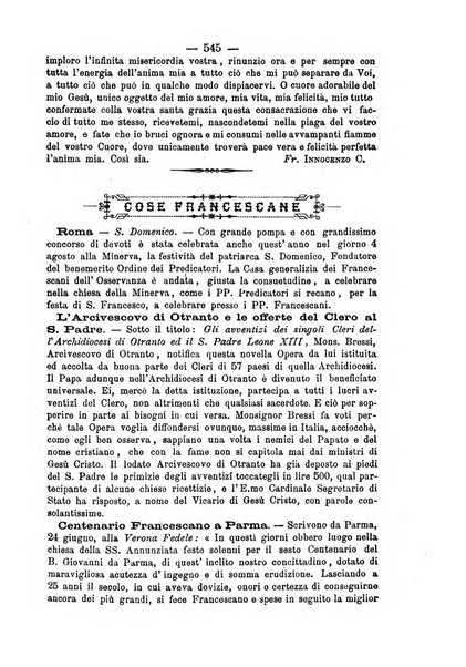 Annali francescani periodico religioso dedicato agli iscritti del Terz'ordine