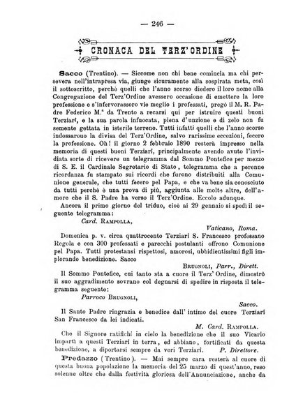 Annali francescani periodico religioso dedicato agli iscritti del Terz'ordine