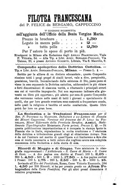 Annali francescani periodico religioso dedicato agli iscritti del Terz'ordine