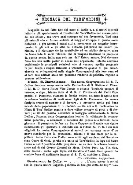 Annali francescani periodico religioso dedicato agli iscritti del Terz'ordine