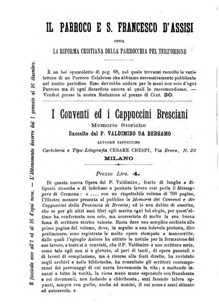 Annali francescani periodico religioso dedicato agli iscritti del Terz'ordine