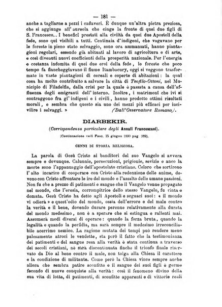 Annali francescani periodico religioso dedicato agli iscritti del Terz'ordine