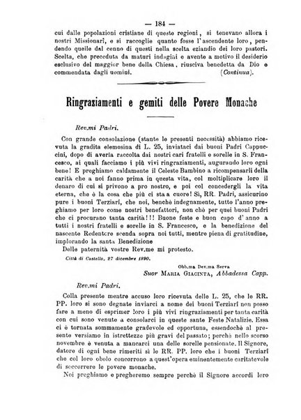 Annali francescani periodico religioso dedicato agli iscritti del Terz'ordine