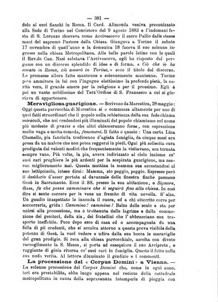 Annali francescani periodico religioso dedicato agli iscritti del Terz'ordine