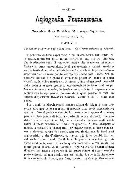 Annali francescani periodico religioso dedicato agli iscritti del Terz'ordine