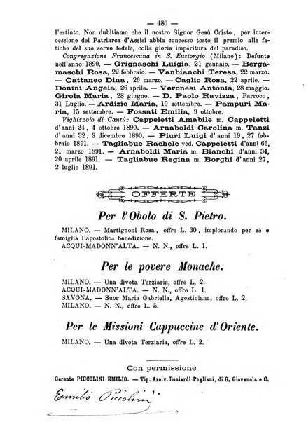 Annali francescani periodico religioso dedicato agli iscritti del Terz'ordine