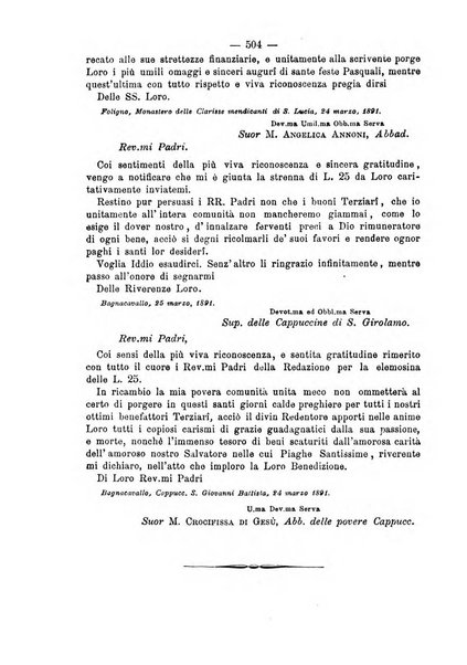 Annali francescani periodico religioso dedicato agli iscritti del Terz'ordine