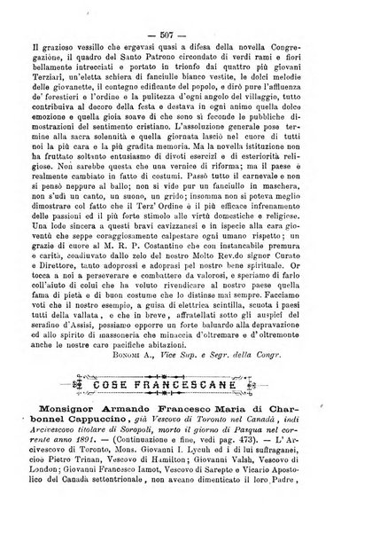 Annali francescani periodico religioso dedicato agli iscritti del Terz'ordine