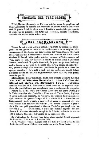 Annali francescani periodico religioso dedicato agli iscritti del Terz'ordine