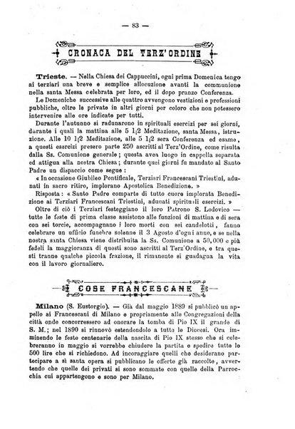 Annali francescani periodico religioso dedicato agli iscritti del Terz'ordine