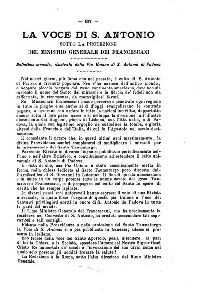 Annali francescani periodico religioso dedicato agli iscritti del Terz'ordine